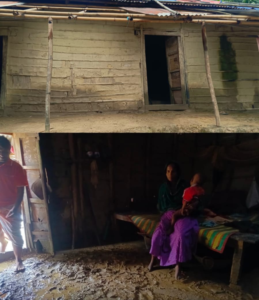 গোয়াইনঘাটে জাহানারা বেগমের নেই মাথা গুজার ঠাঁই