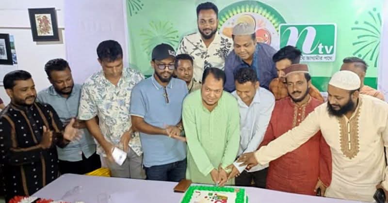 ‘সময়ের সাথে আগামীর পথে’ এনটিভির ২৩তম প্রতিষ্ঠাবার্ষিকী উদযাপন