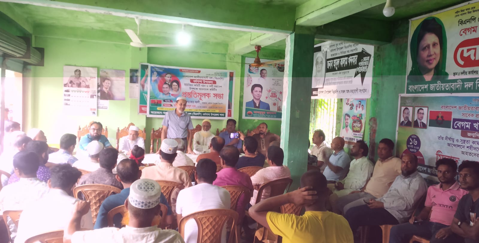 ধর্মপাশা বিএনপির প্রস্তুতি সভা