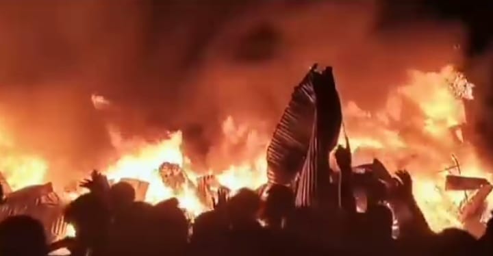 গাজীপুরের কোনাবাড়ীতে ৩ ঘণ্টা পর ঝুট গোডাউনে আগুন নিয়ন্ত্রণ