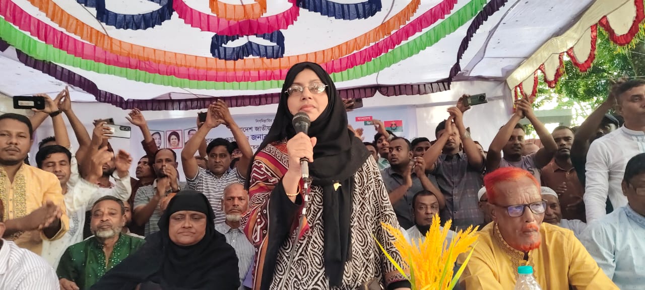 বিএনপি ক্ষমতায় গেলে বেকারত্ব দুরীকরণে কাজ করা হবে : এড.জেবুন নাহার সেলিম